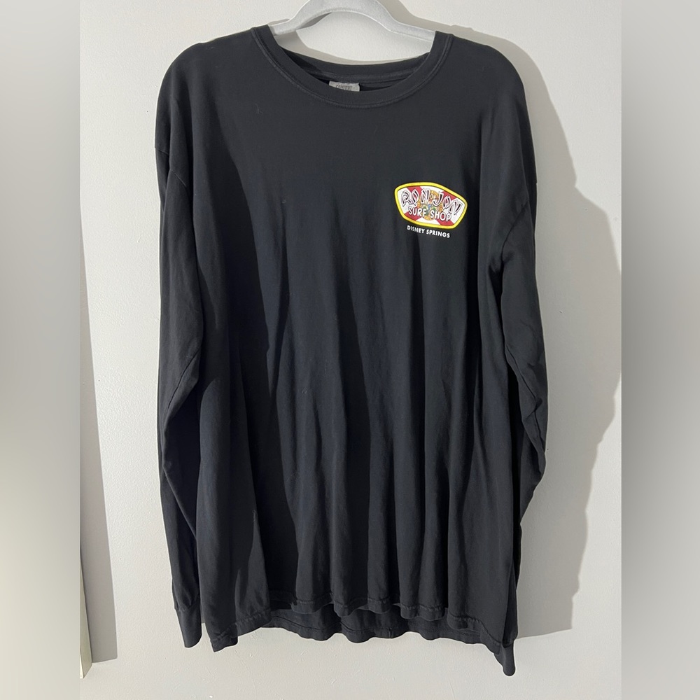 Ron Jon Black Mens Long-sleeve shirt